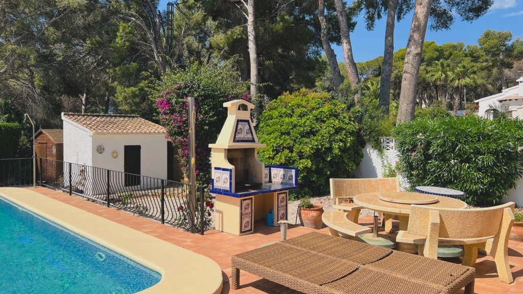 3 bed villa in Moraira