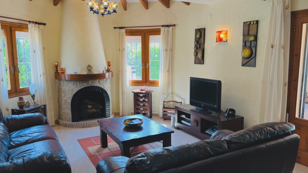 3 bed villa in Moraira