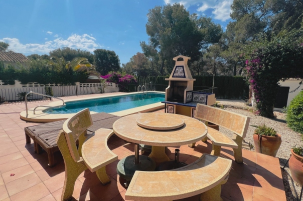 3 bed villa in Moraira