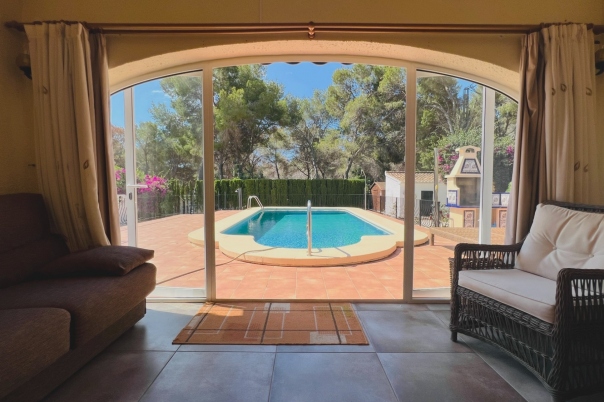 3 bed villa in Moraira