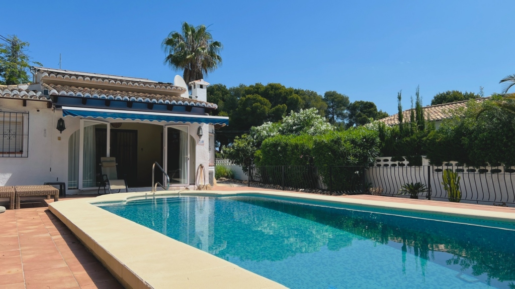 3 bed villa in Moraira