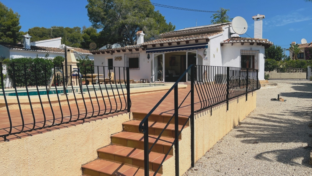 3 bed villa in Moraira