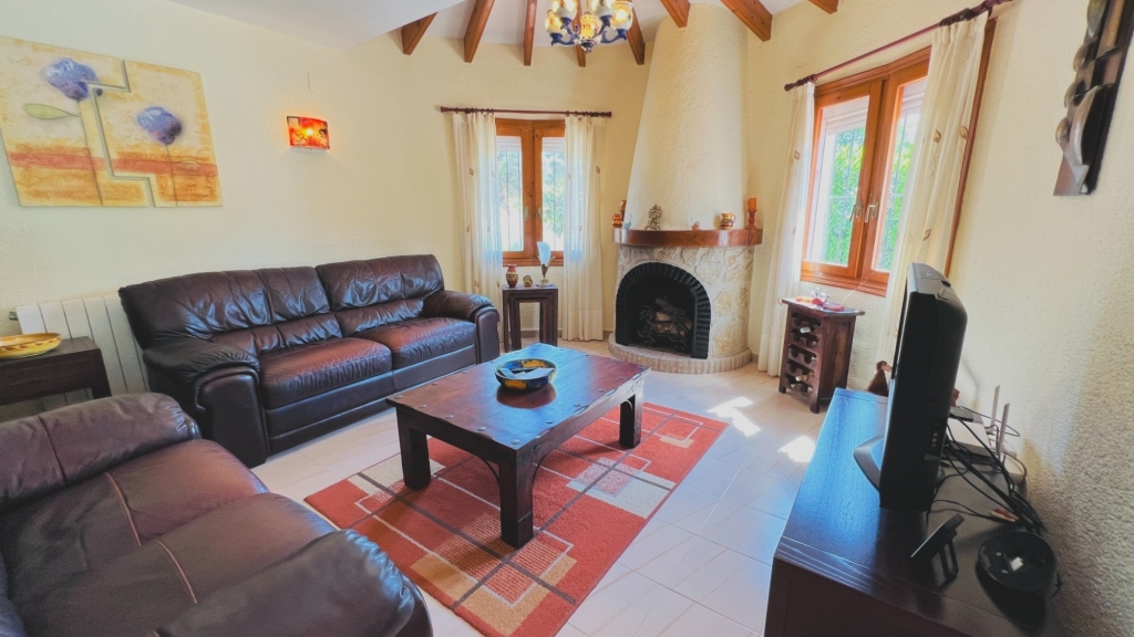 3 bed villa in Moraira