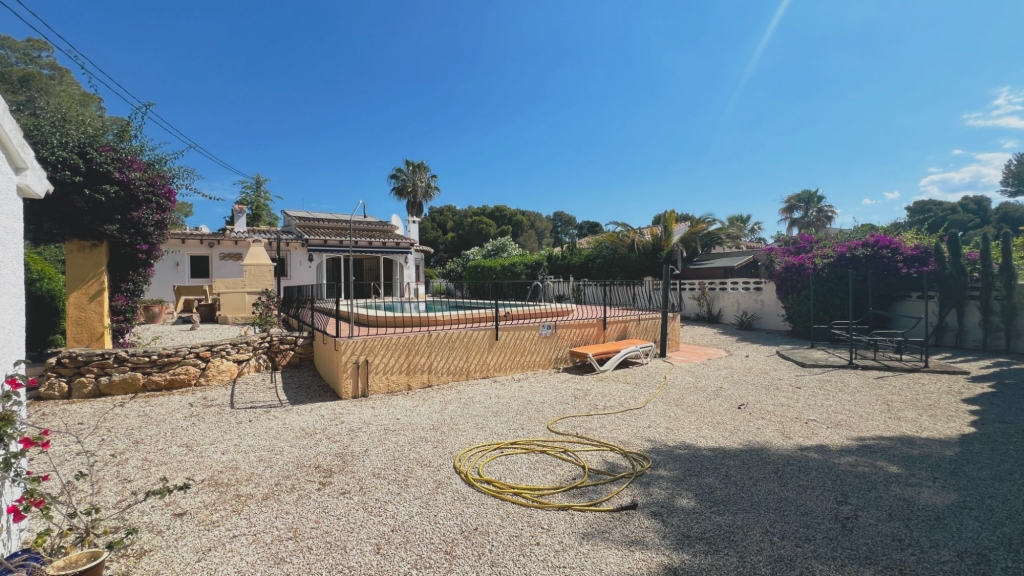 3 bed villa in Moraira