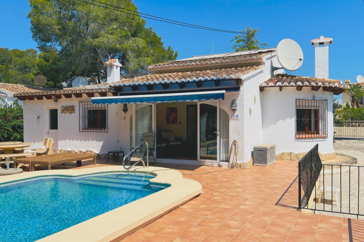 3 bed villa in Moraira