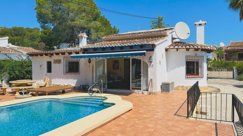 3 bed villa in Moraira