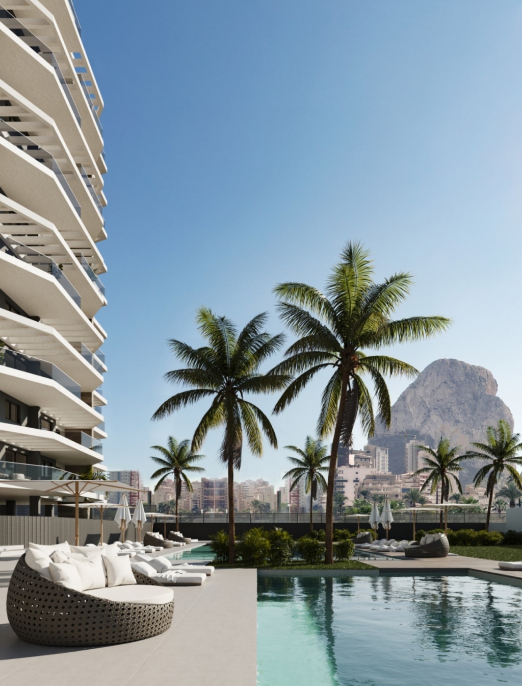 2 bed apartment in Calpe
