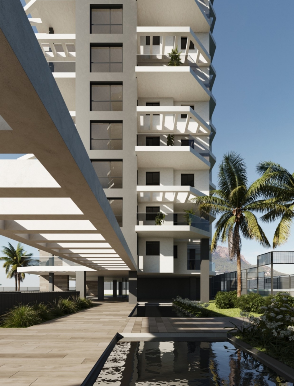2 bed apartment in Calpe