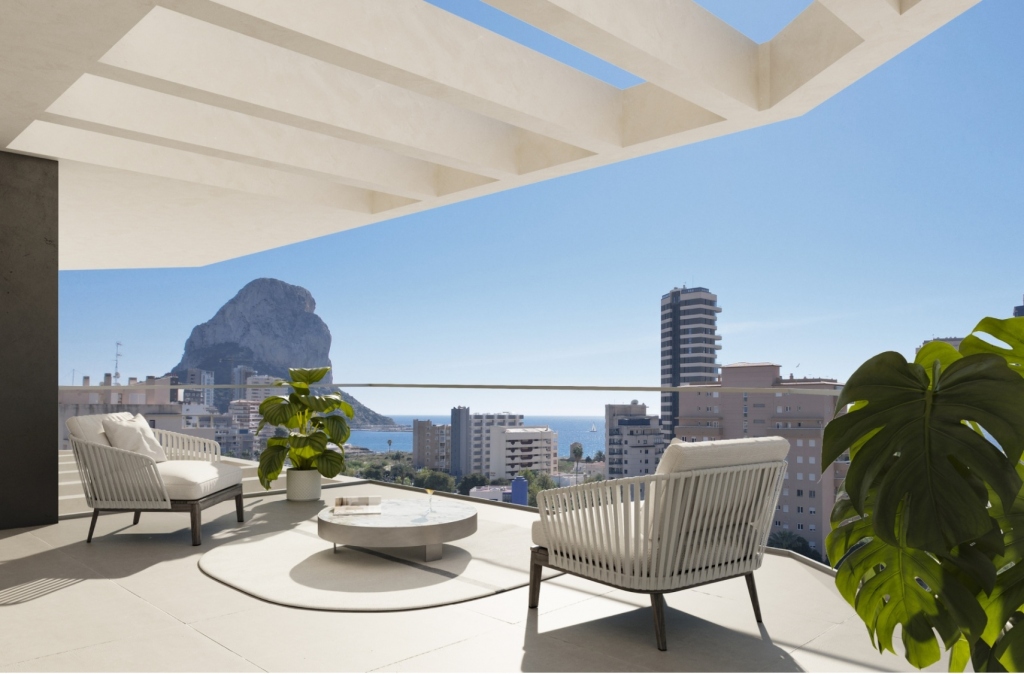2 bed apartment in Calpe