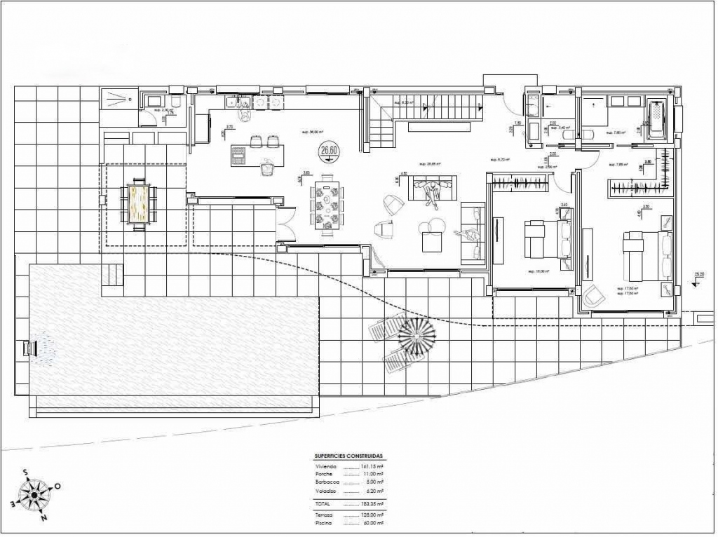 4 bed villas in Benissa