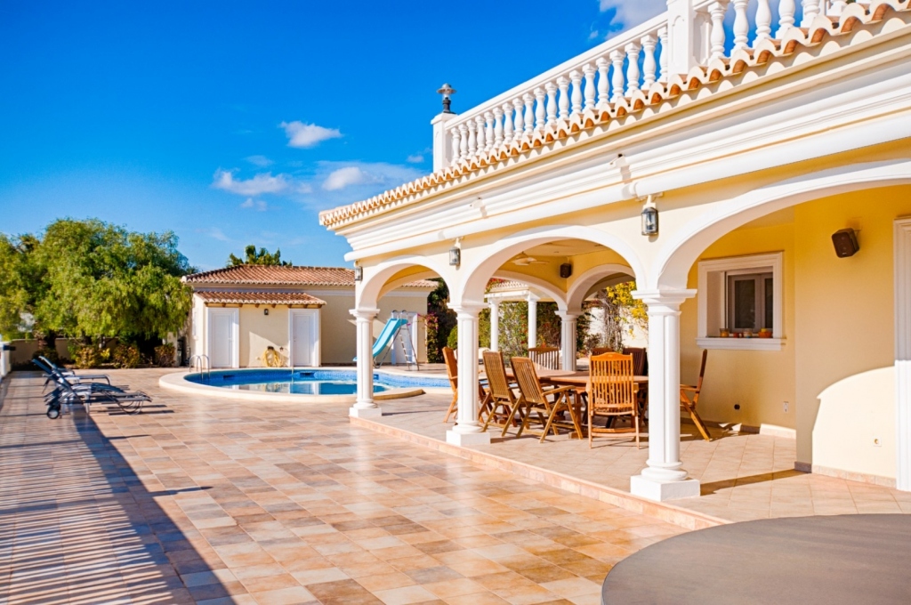 5 bed villa in Moraira