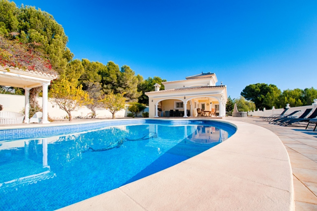 5 bed villa in Moraira