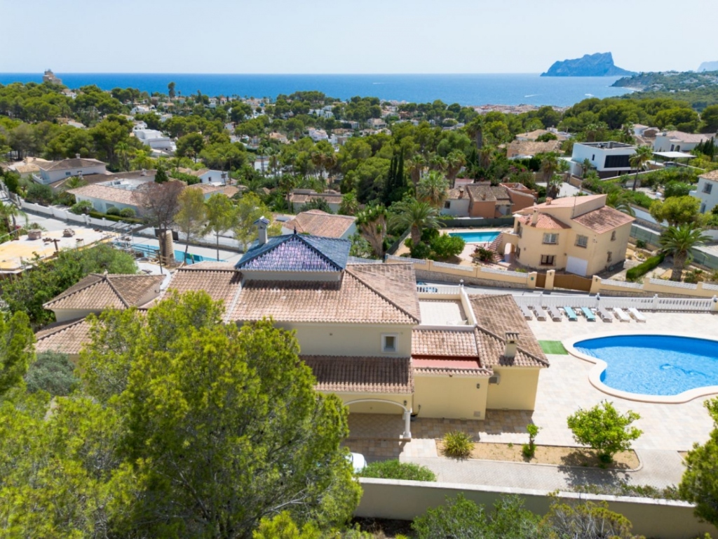5 bed villa in Moraira