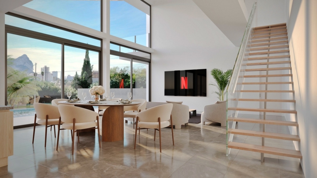 3 bed villa in Calpe