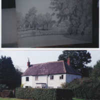 View of the Green from the Parsonage Parlour cf Ivy House in 2000.png