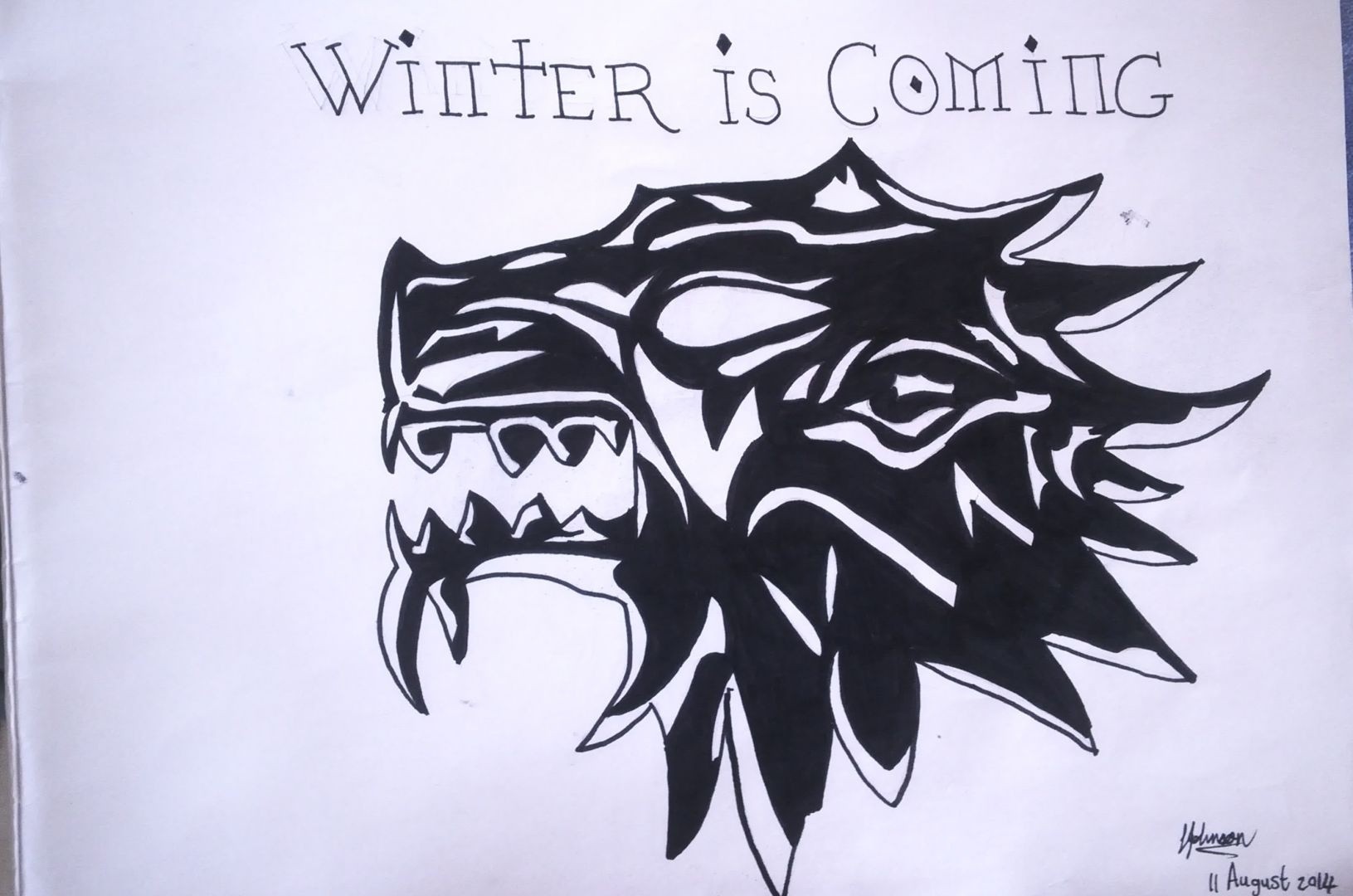 Direwolf-from-Game-of-Thrones