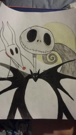 Jack Skellington and Zero