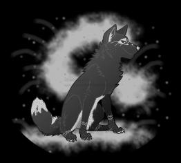 A dark wolf by Lucifer