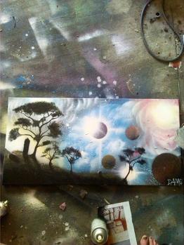 Human beginnings on other worlds..