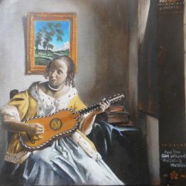 Vermeer the guitar player
