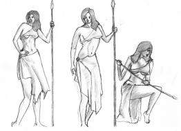 Female warrior