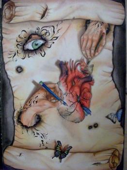 Paper heart by startboom