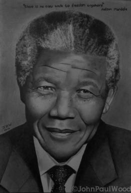 Nelson Mandela by JPW Artist