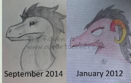 Dragon-Before and After