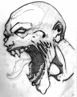 Monster sketch