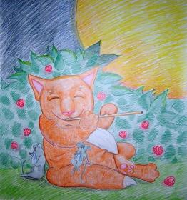 The fifer-cat by Kana Go