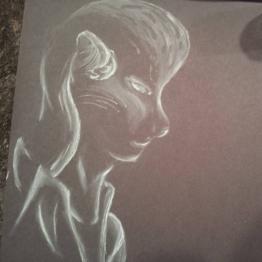 Cat Alien (Art Noir)