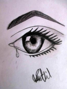 Sad eye by  shisgone 