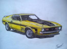 Ford Mustang Mach 1 '1971 by Napalm389
