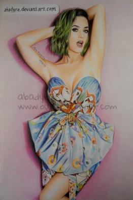 draw katy perry by me