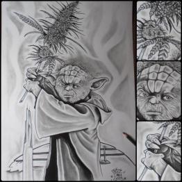 Cannabis Yoda