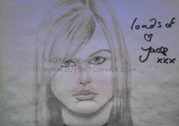 jakki degg signed by the lady herself