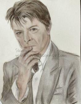 an older Bowie