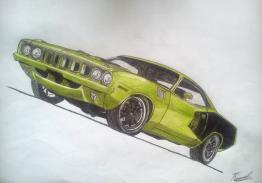 Plymouth 'Cuda 440 '1971 by Napalm389