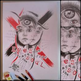 Eyes are the mirror of the soul