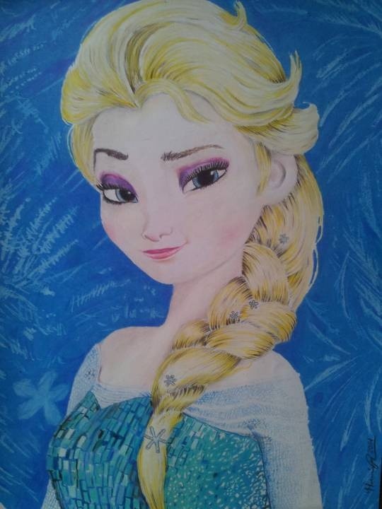 Elsa Anna The Walt Disney Company Drawing Disney Princess, elsa frozen,  disney Princess, cartoon, fictional Character png | PNGWing