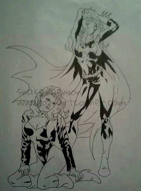 black-canary-and-batgirl