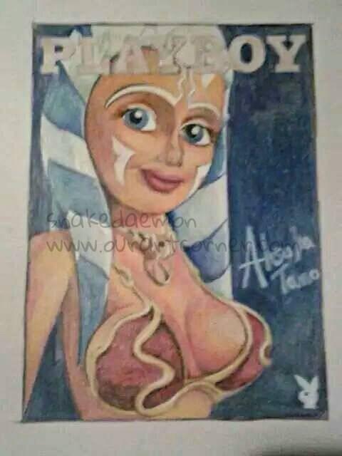 ahsoka tano playboy girl