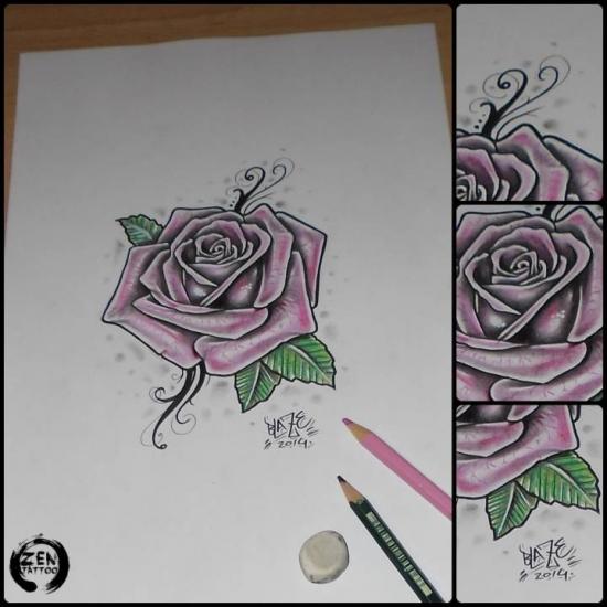 Pink rose