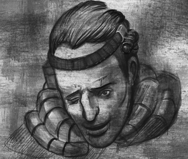 The soldier