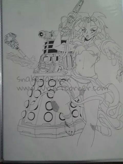 manga dalek and sexy rebel