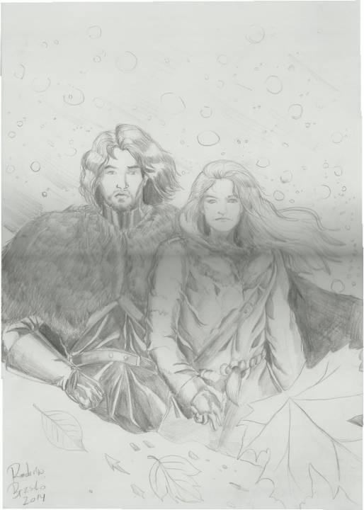 Snow and Ygritte