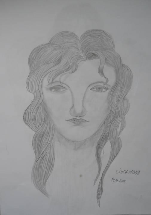pencil girl