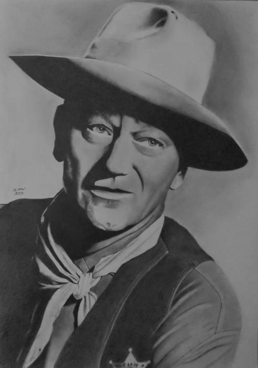 John Wayne by JPW Artist