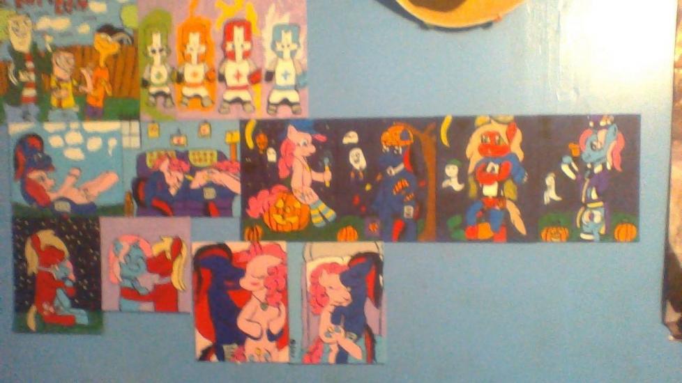 my art wall part two