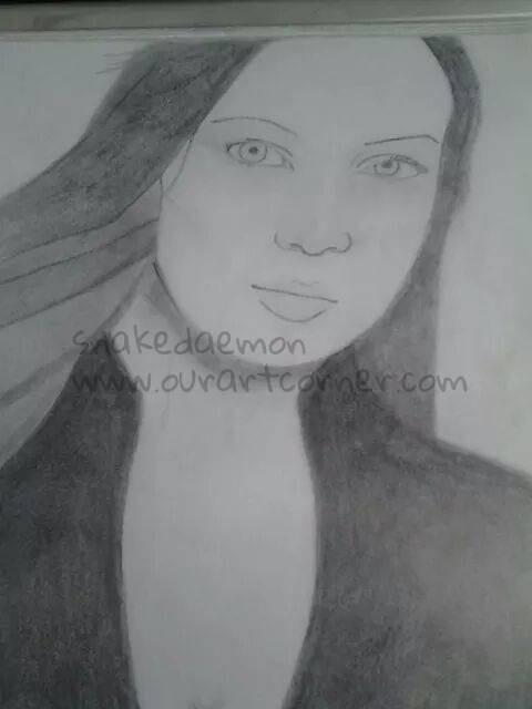 tracy lords drawn at school